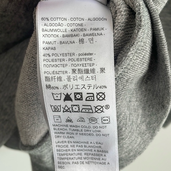 Levi’s Crew Neck - Size Small - Grey & Red - Picture 6 of 7